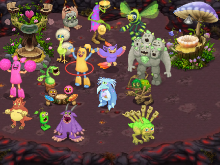 Earth wubbox melody from My Singing Monsters - Flat