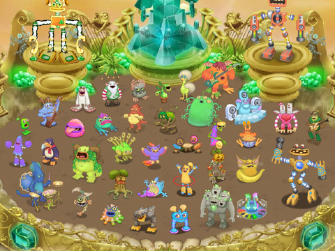 Gold Island Wubbox : r/MySingingMonsters