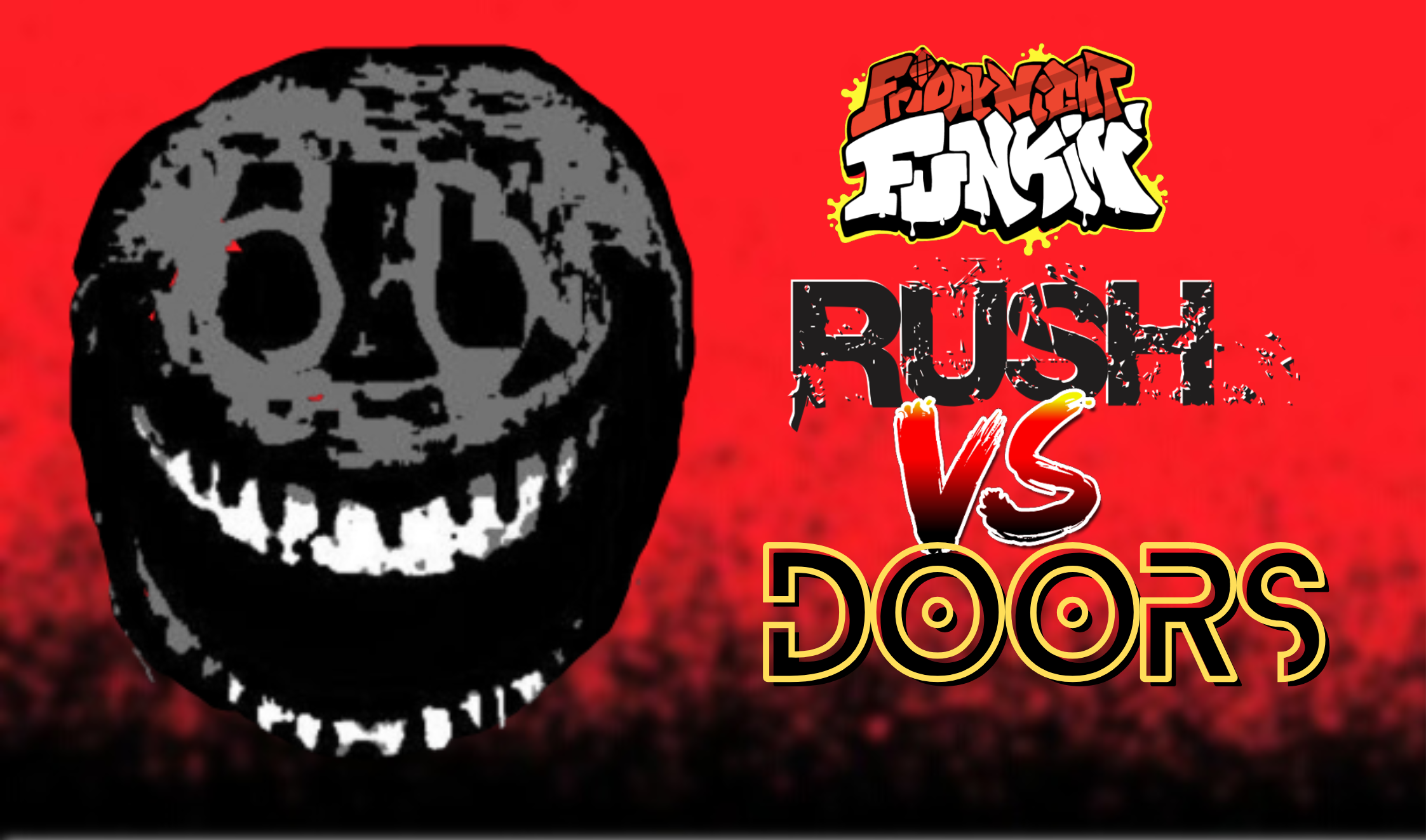 FNF Doors vs Rush (Roblox) - Play FNF Doors vs Rush (Roblox